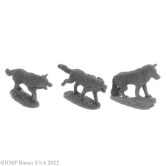 Reaper Bones USA: Wolf Pack (3) (07038)